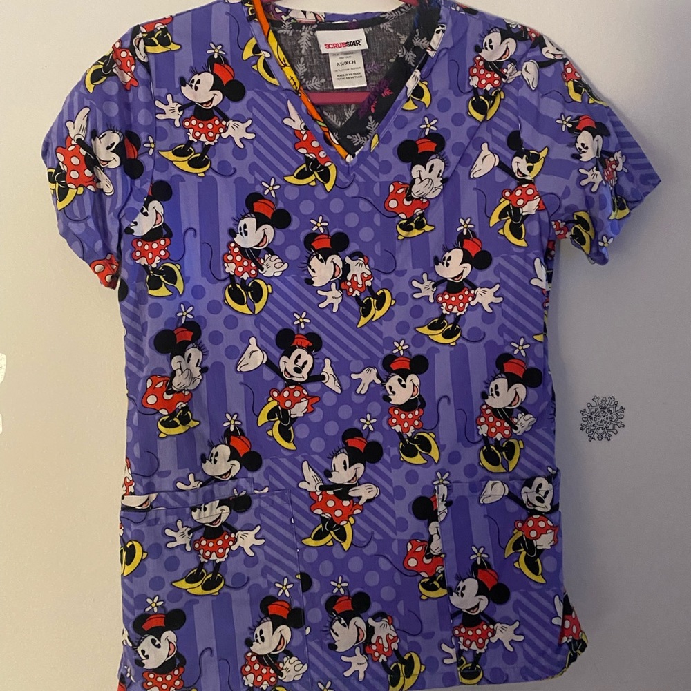Scrub top character
